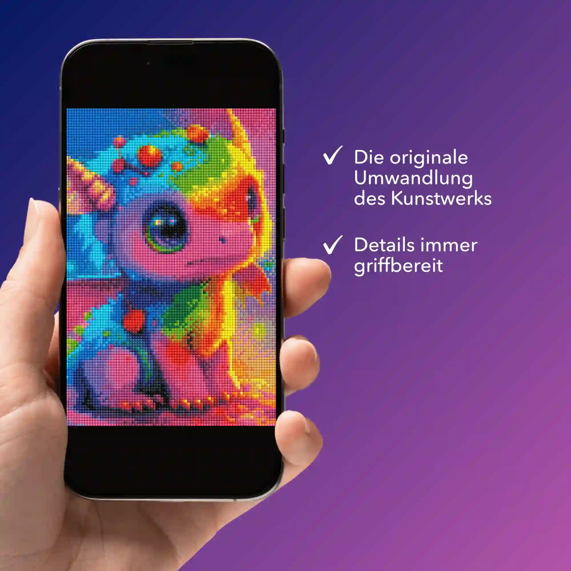 Digitale Bildmappe - Regenbogendrache - Image 3