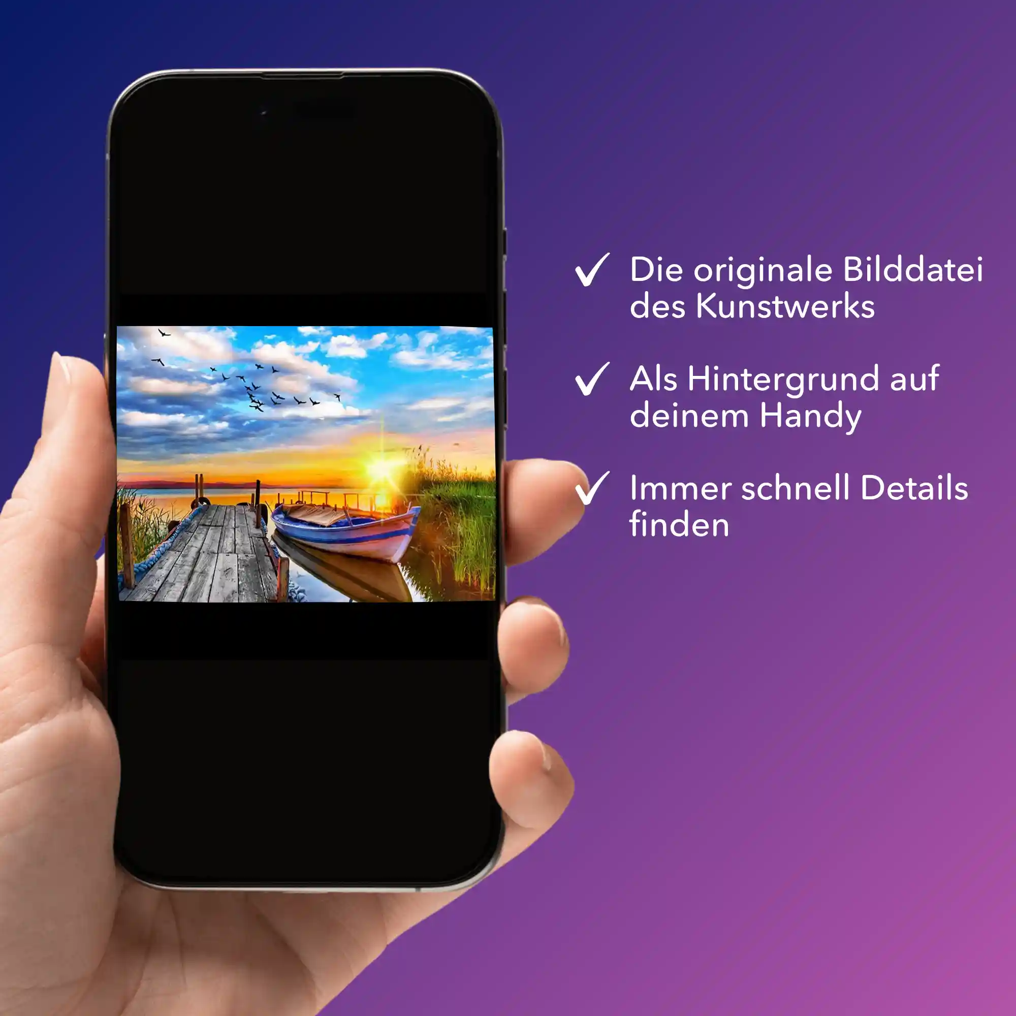 Digitale Bildmappe - Sonniger Abend am See - Image 2
