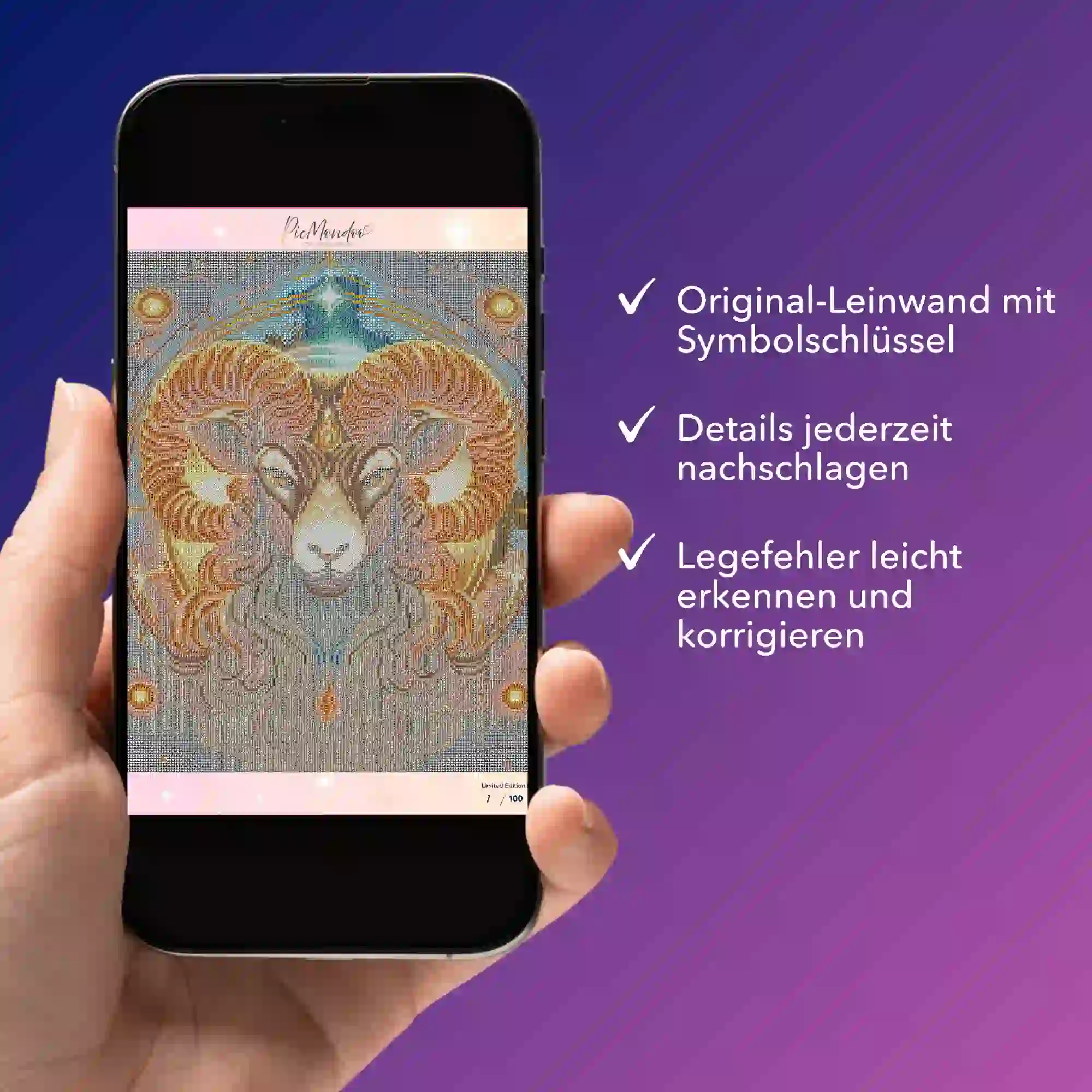 Digitale Bildmappe - Sternzeichen Widder "Limited Edition" - Image 4