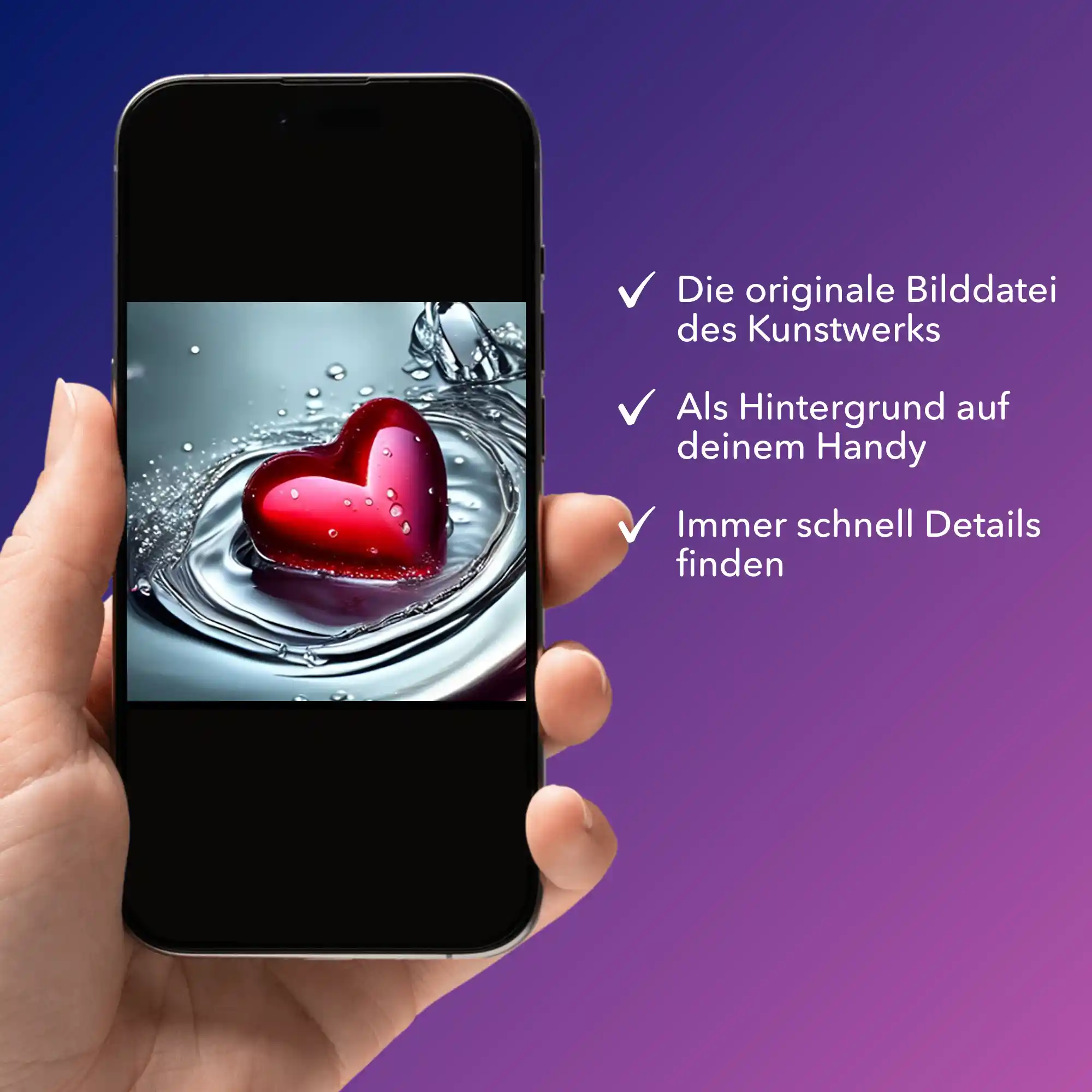 Digitale Bildmappe - Waterheart - Image 2