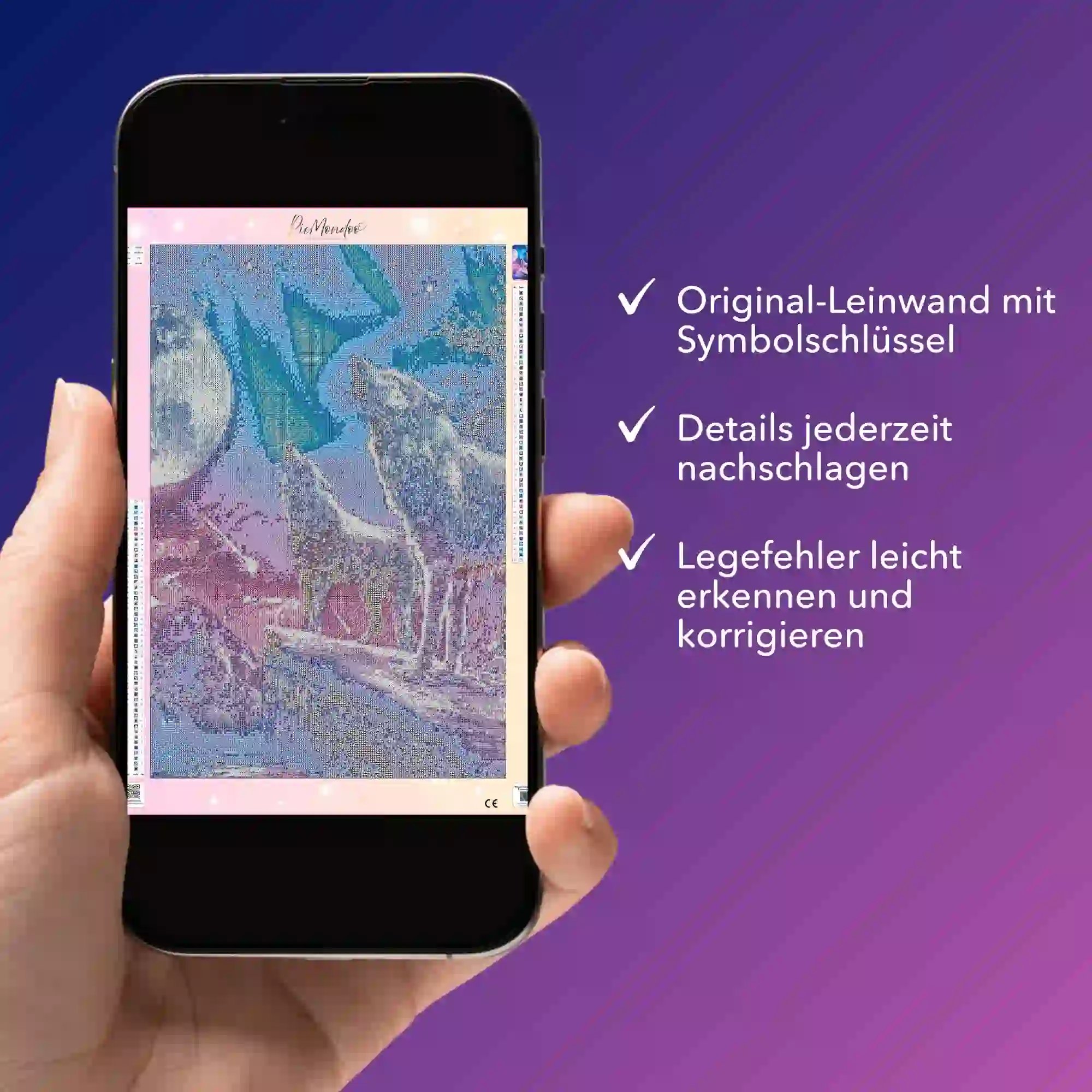 Digitale Bildmappe - Weiße Wölfe im Winterland - Image 4