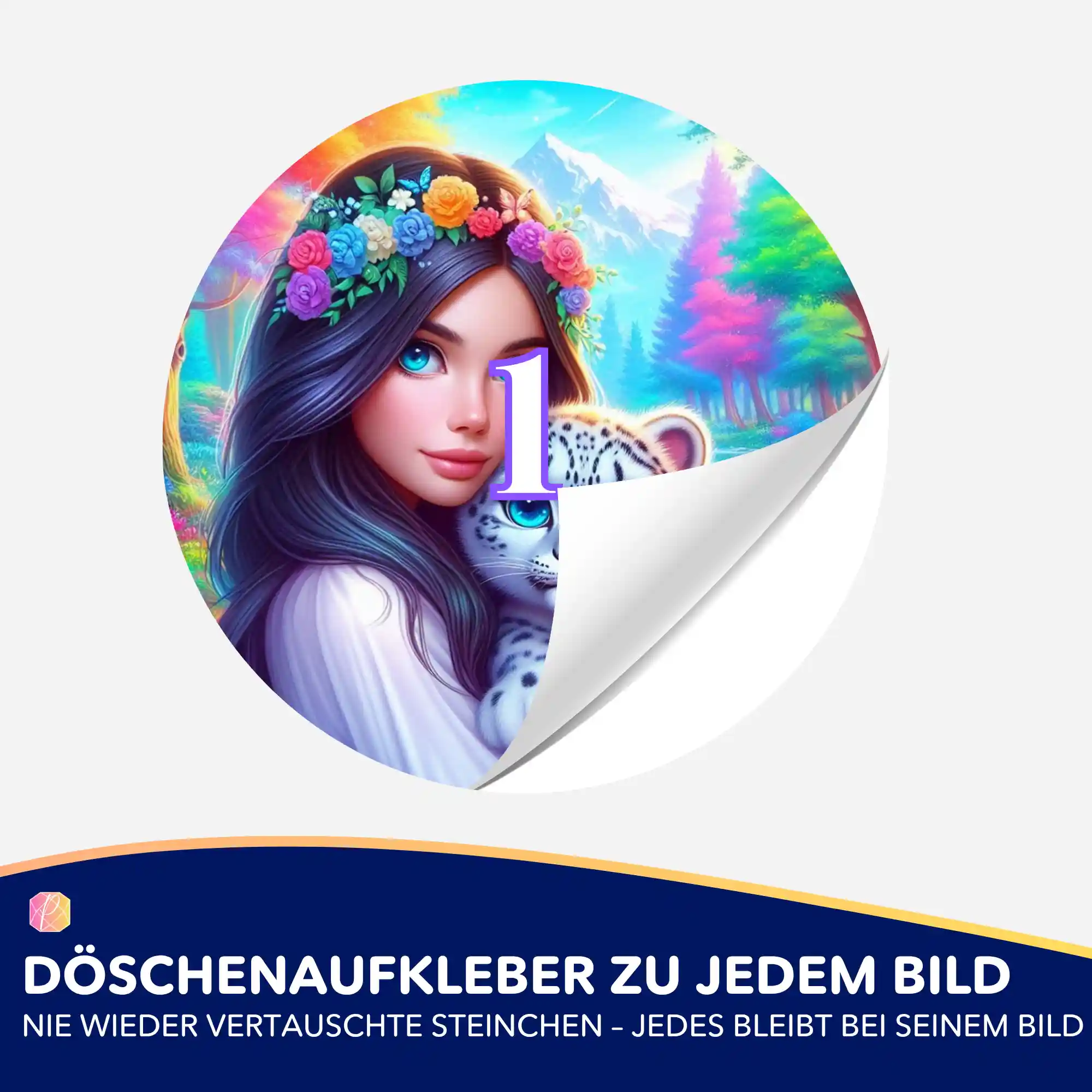 Döschenaufkleber - Amira´s Paradies - Image 2