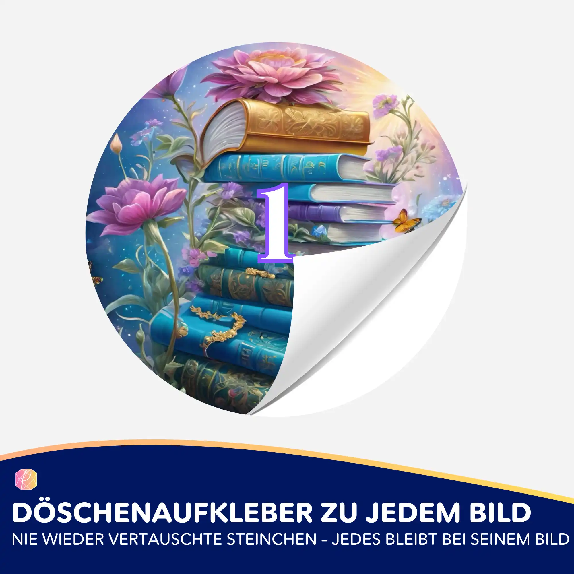 Döschenaufkleber - Book Lovers - Image 2