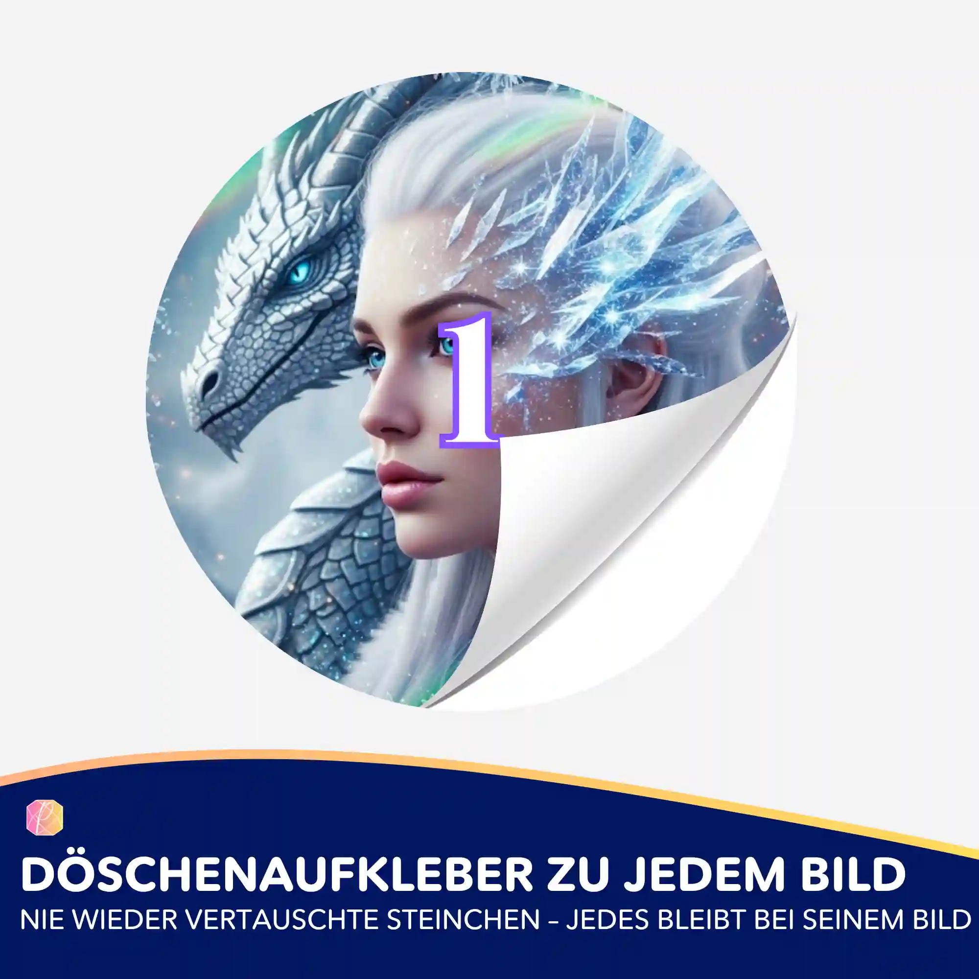 Döschenaufkleber - Dragon Queen - Image 2