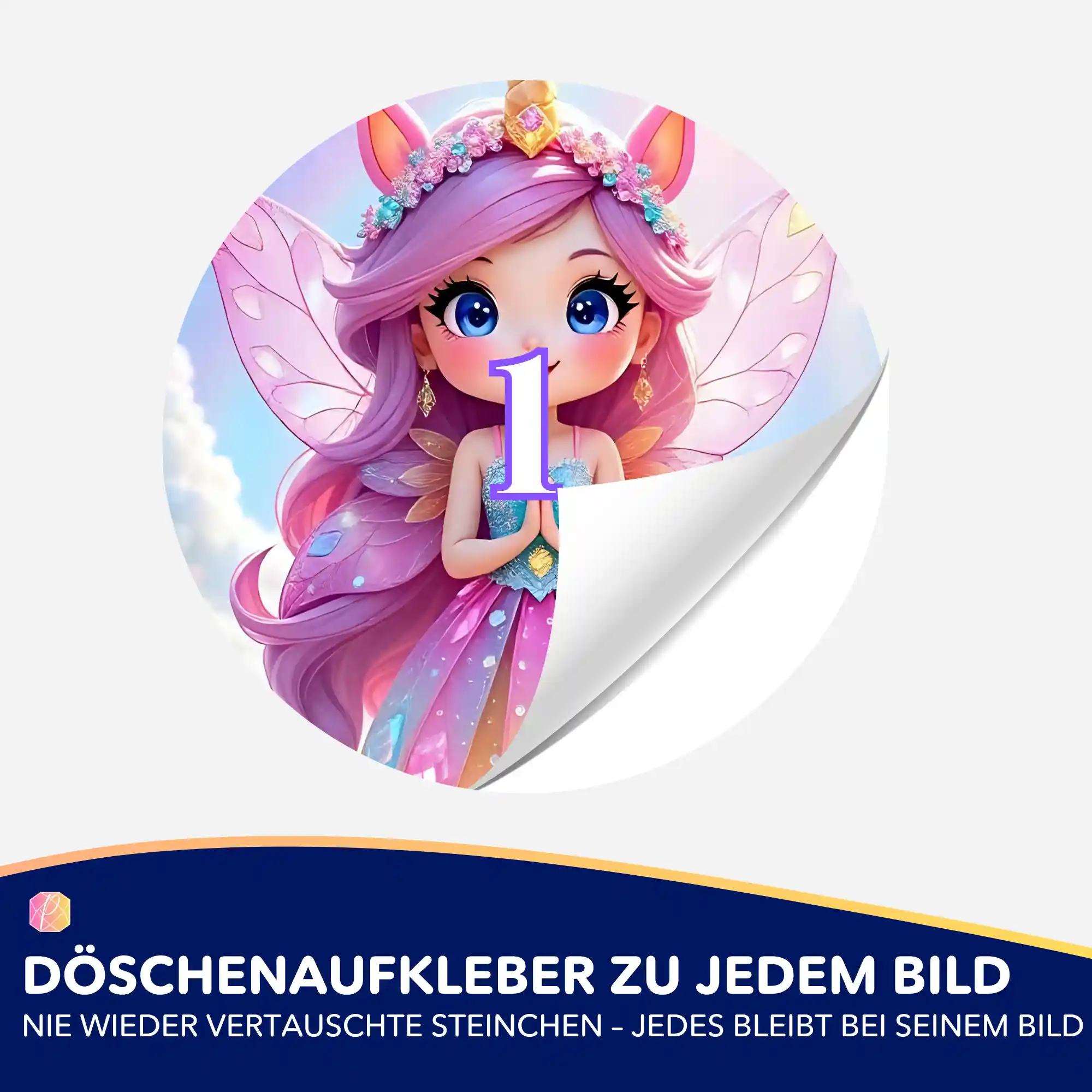 Döschenaufkleber - Fairydust Special - Fee im Wolkenreich - Image 2
