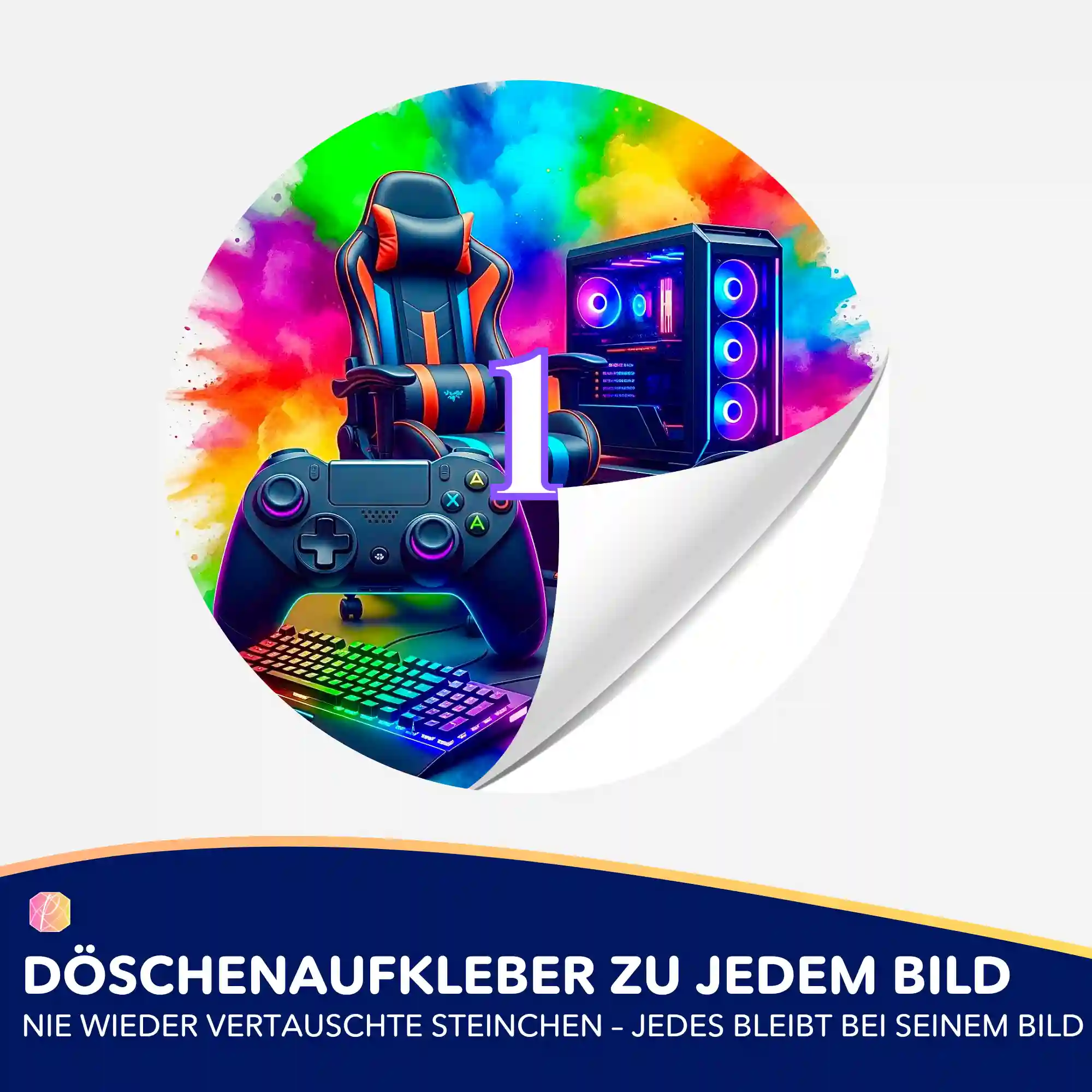 Döschenaufkleber - Gaming Zone - Image 2