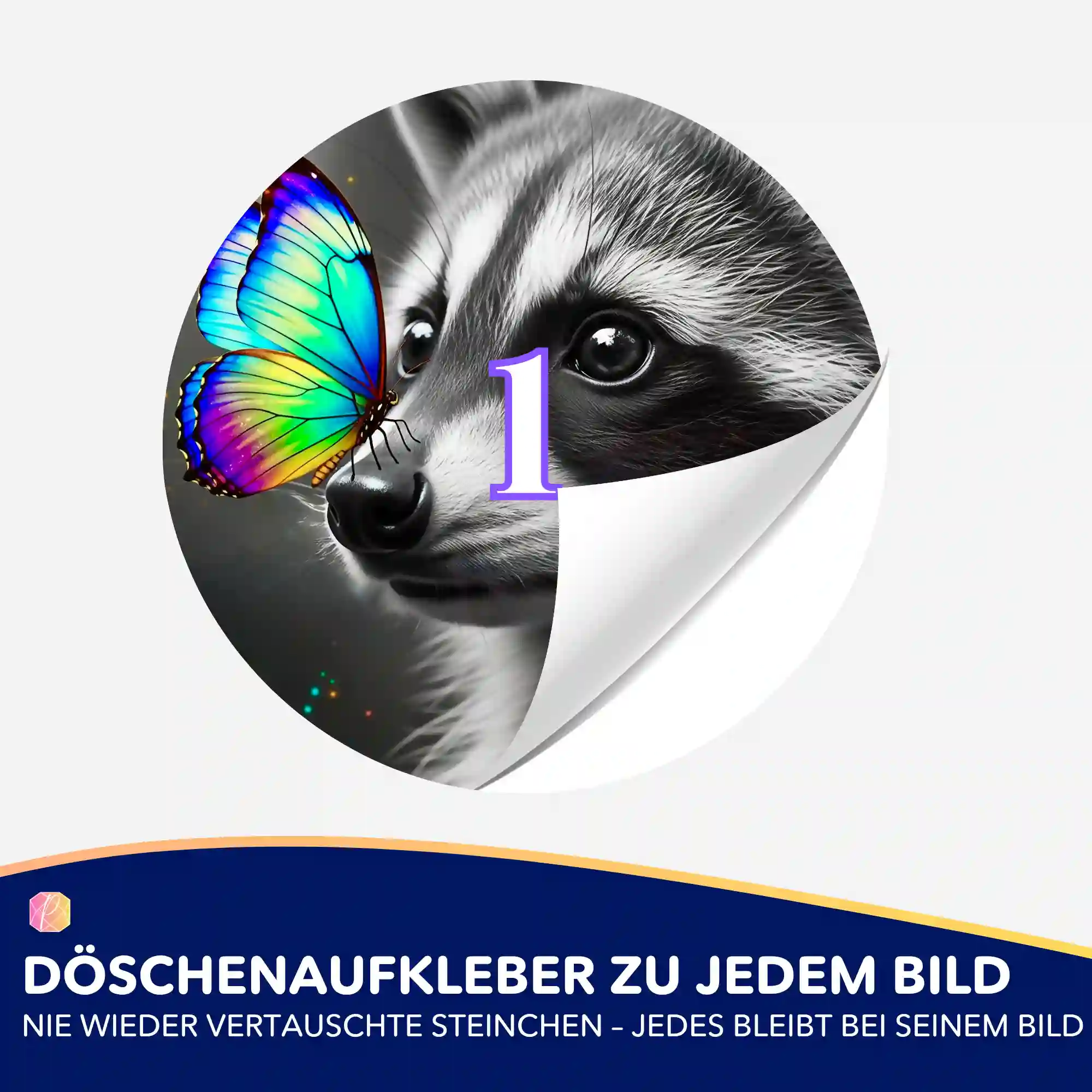 Döschenaufkleber - Kleiner Farbtupfer - Image 2