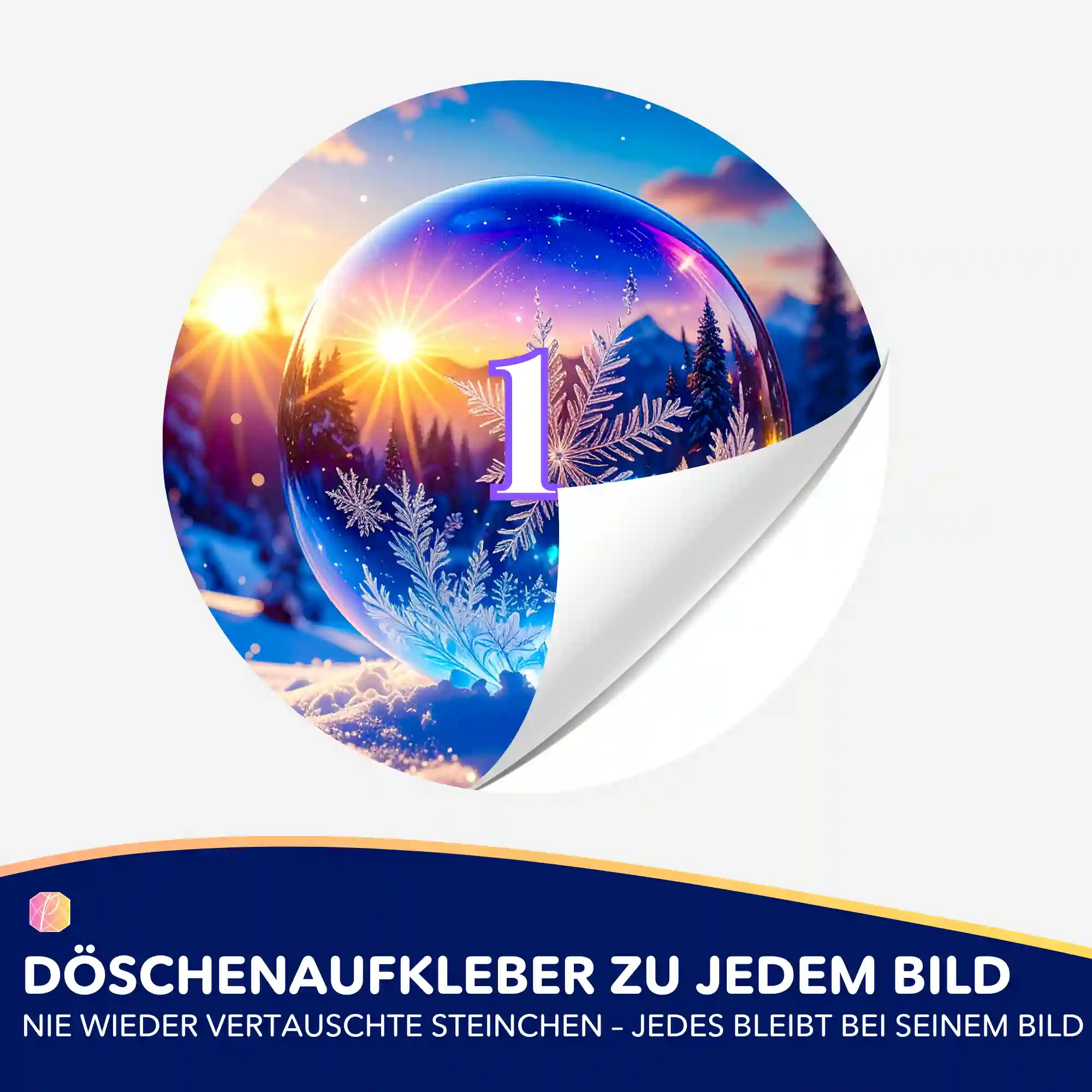 Döschenaufkleber - Kristallwelt - Image 2