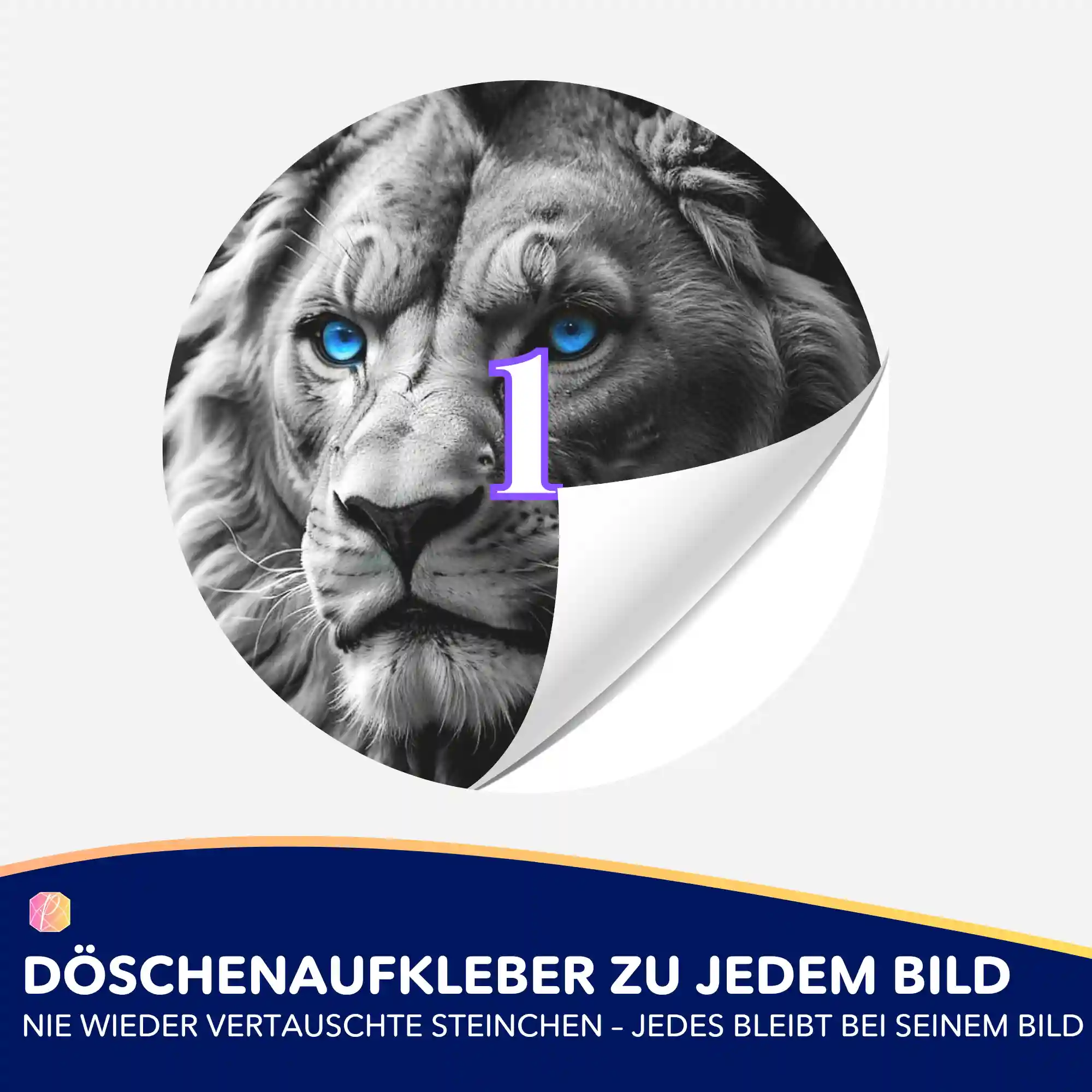 Döschenaufkleber - Leo Löwe - Image 2