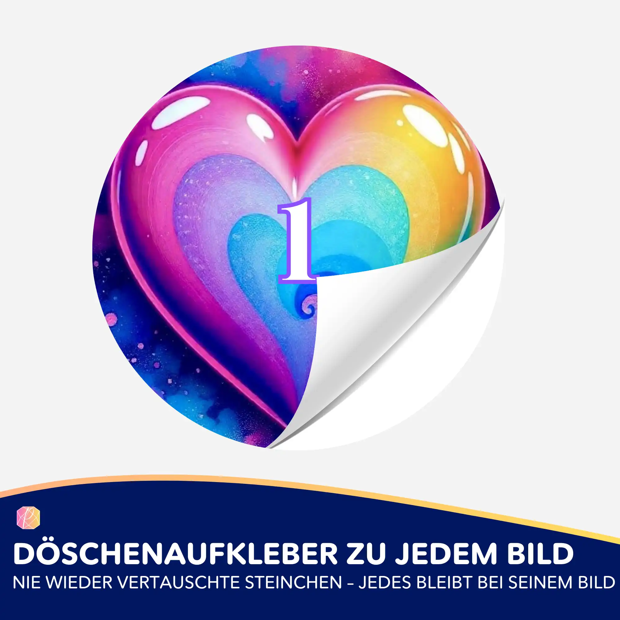 Döschenaufkleber - Love - Image 2
