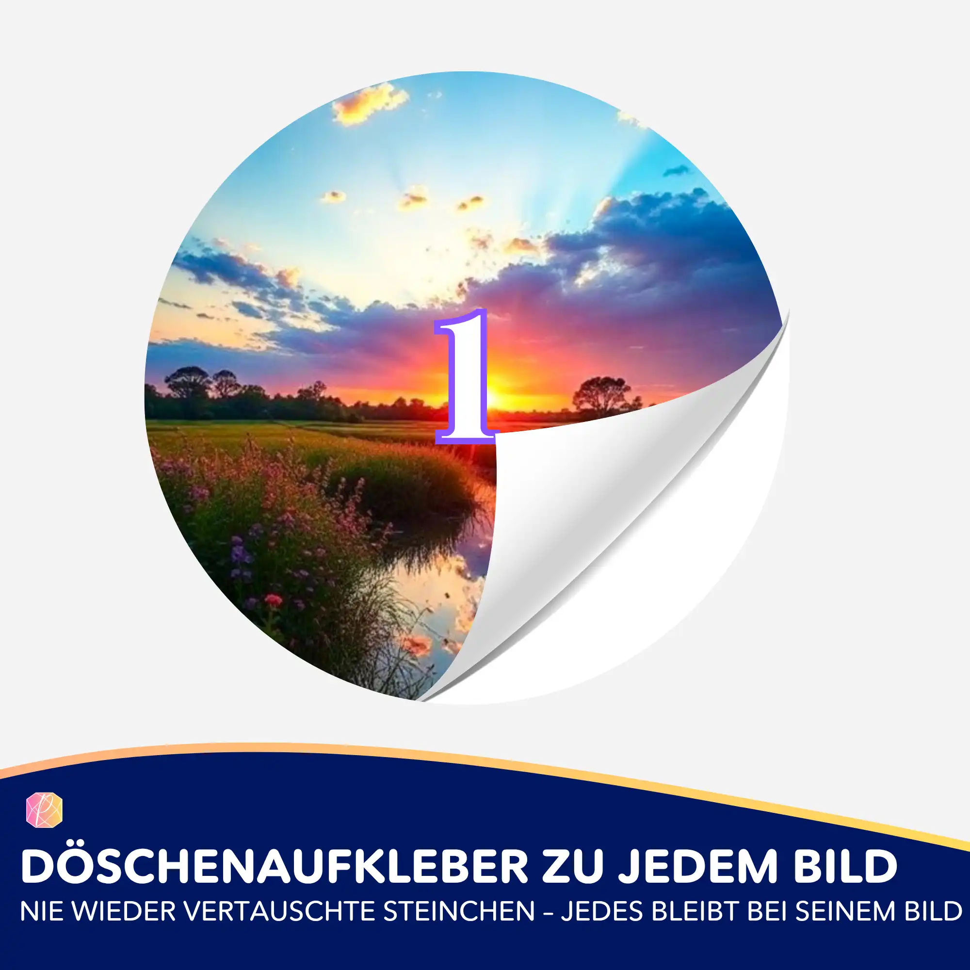 Döschenaufkleber - Morgenrot - Image 2