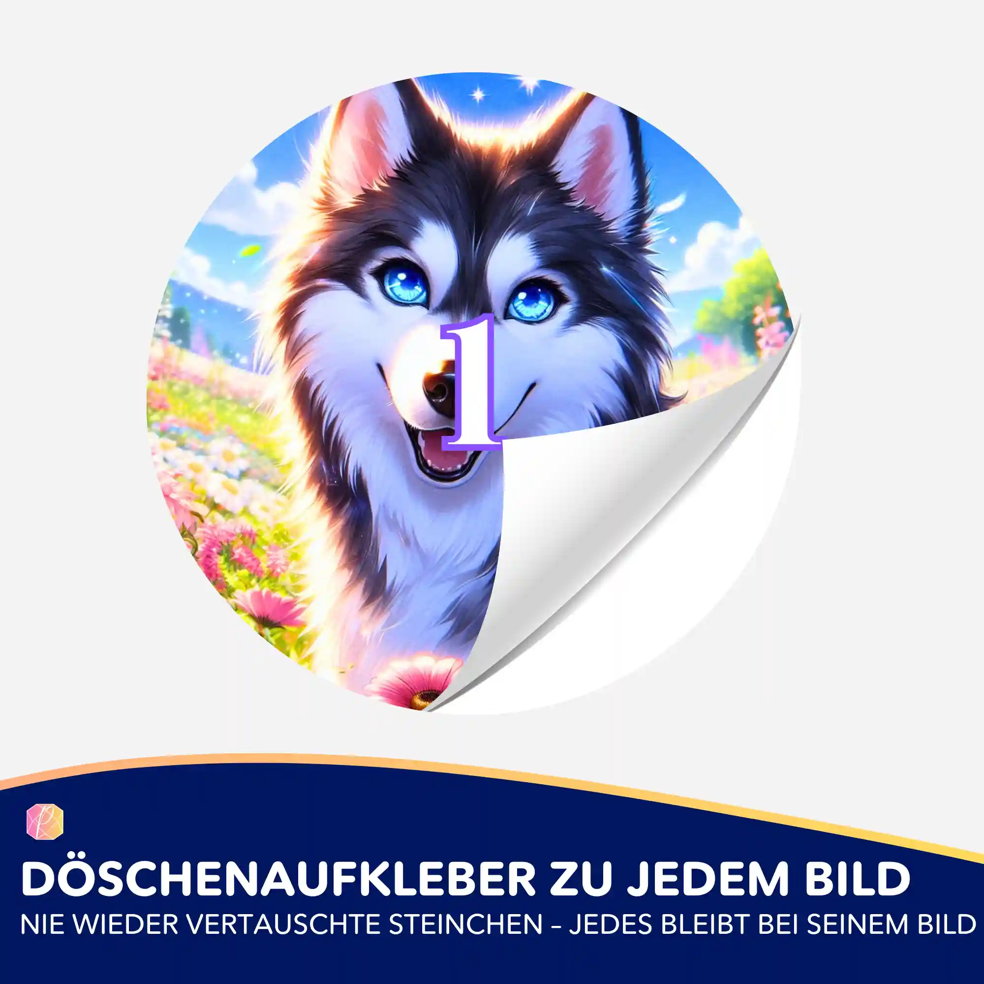 Döschenaufkleber - Sommerblick - Image 2