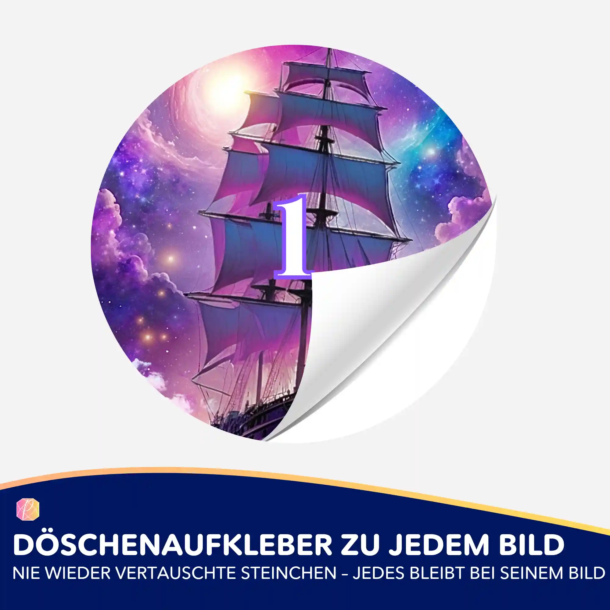 Döschenaufkleber - Starlight Ocean - Image 2