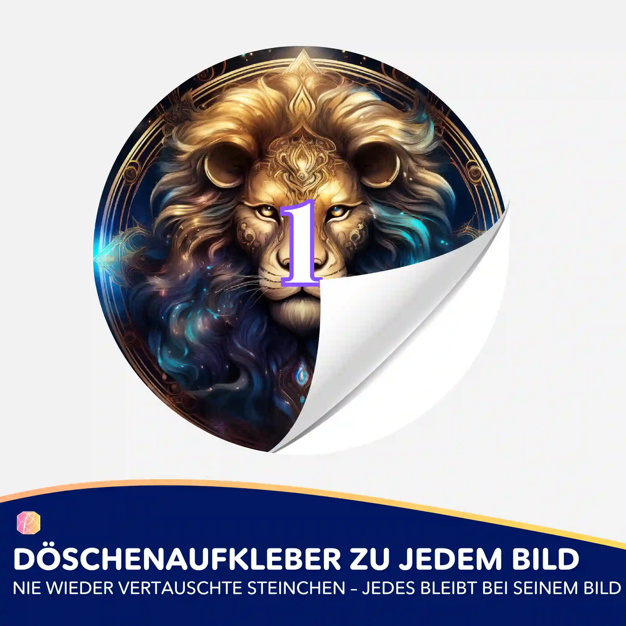 Döschenaufkleber - Sternzeichen Löwe "Limited Edition" - Image 2