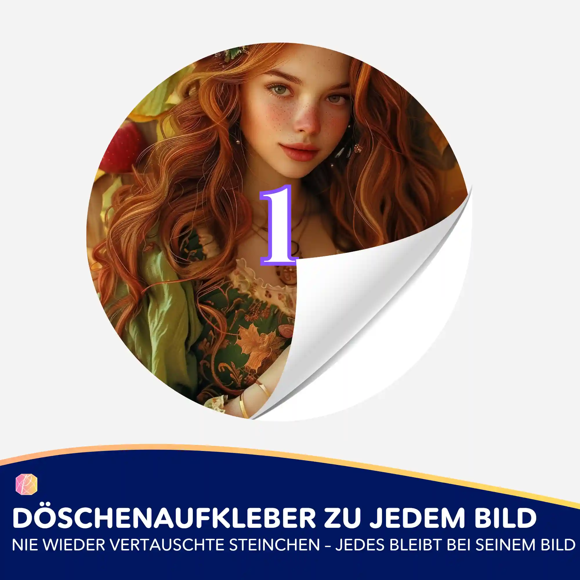 Döschenaufkleber - Susen Pfifferling - Apfelmädchen Ruby - Image 2