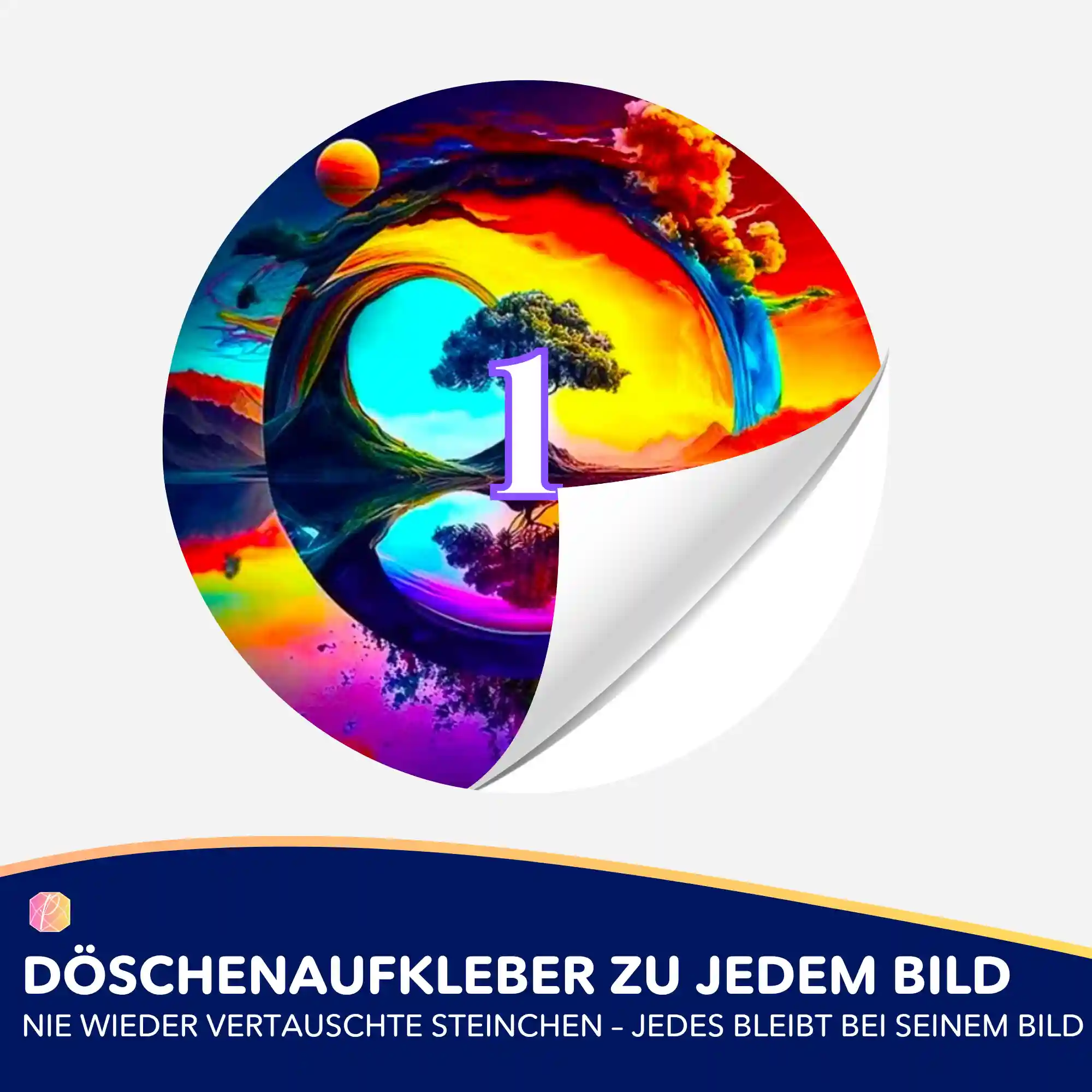 Döschenaufkleber - The Land of Fantasy - Image 2