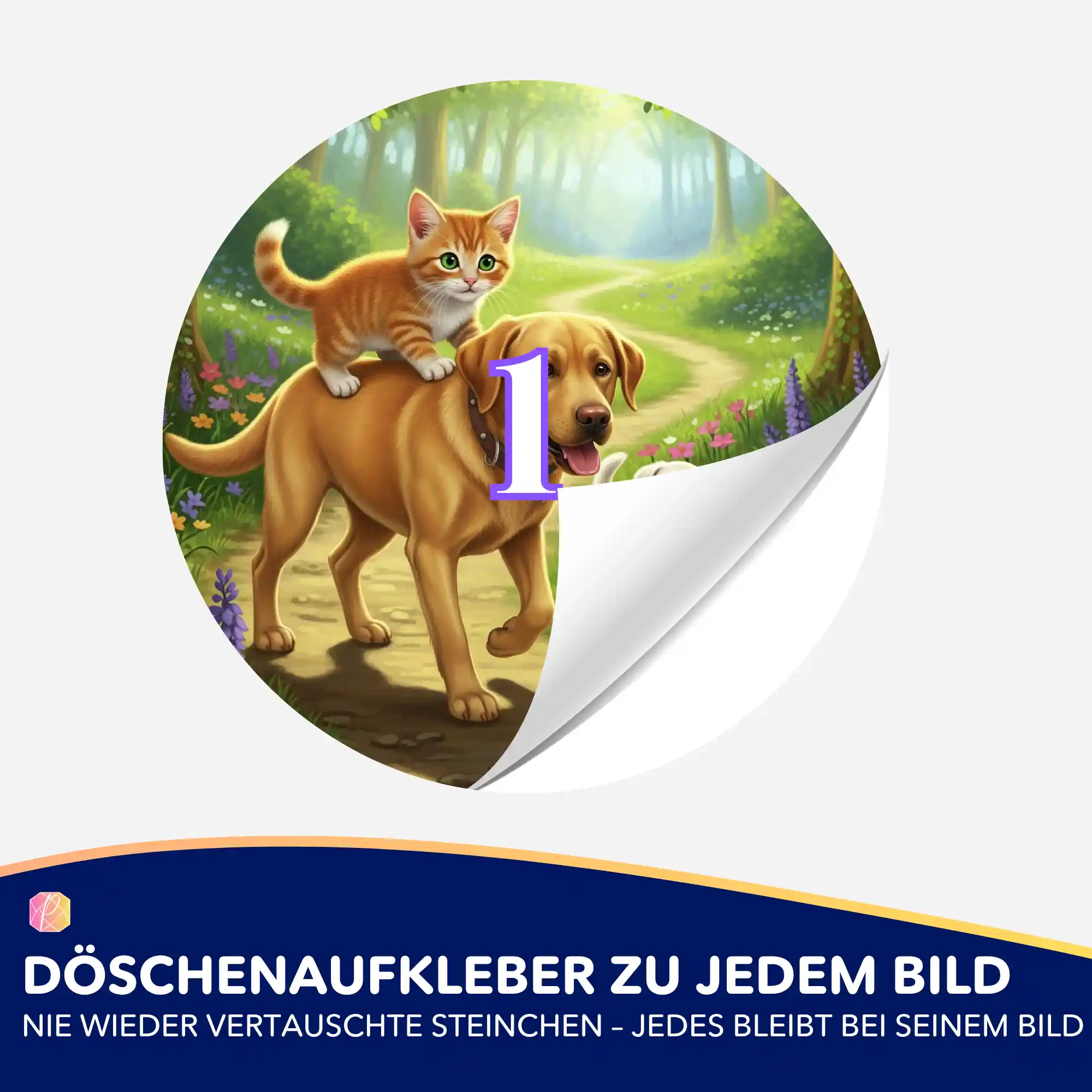 Döschenaufkleber - Waldspaziergang "Limited Edition" - Image 2