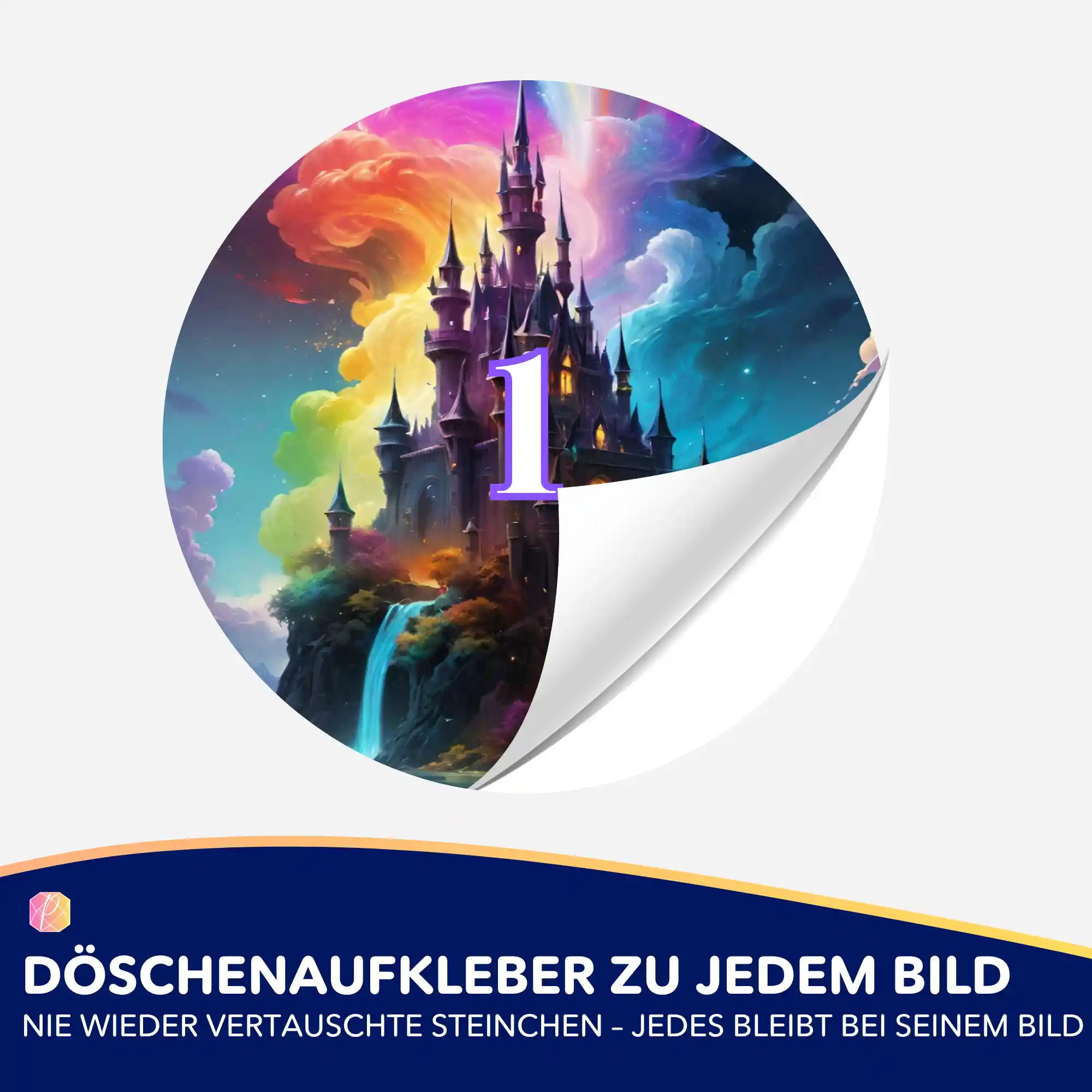 Döschenaufkleber - Zauberschloss - Image 2