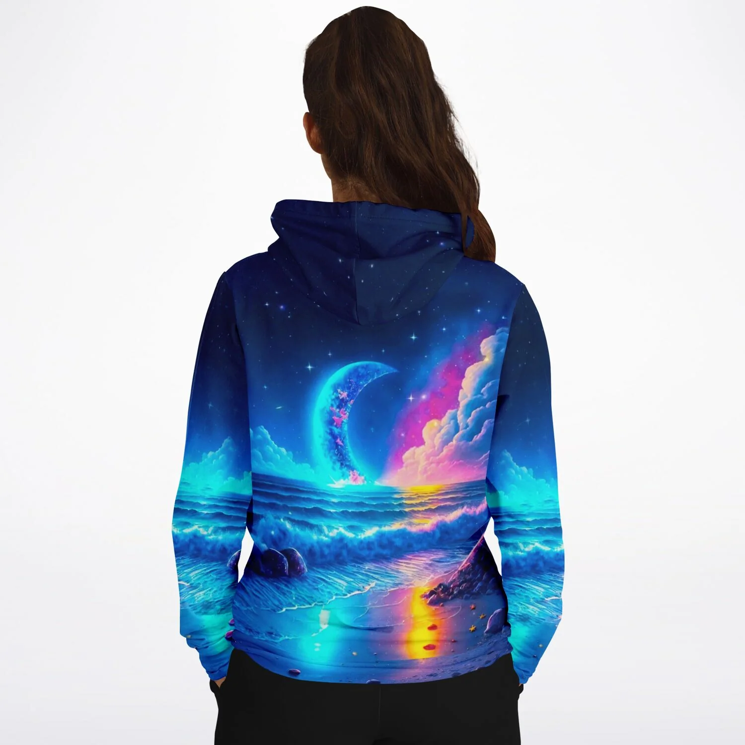 Dreamer Hoodie - AB Special - Strand im Mondschein - Image 3