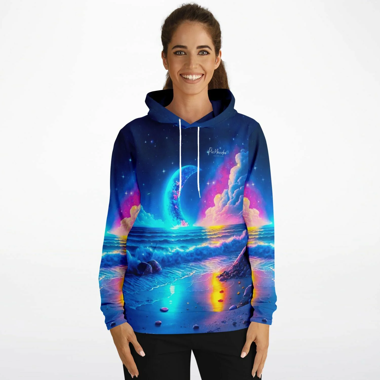 Dreamer Hoodie - AB Special - Strand im Mondschein - Image 5