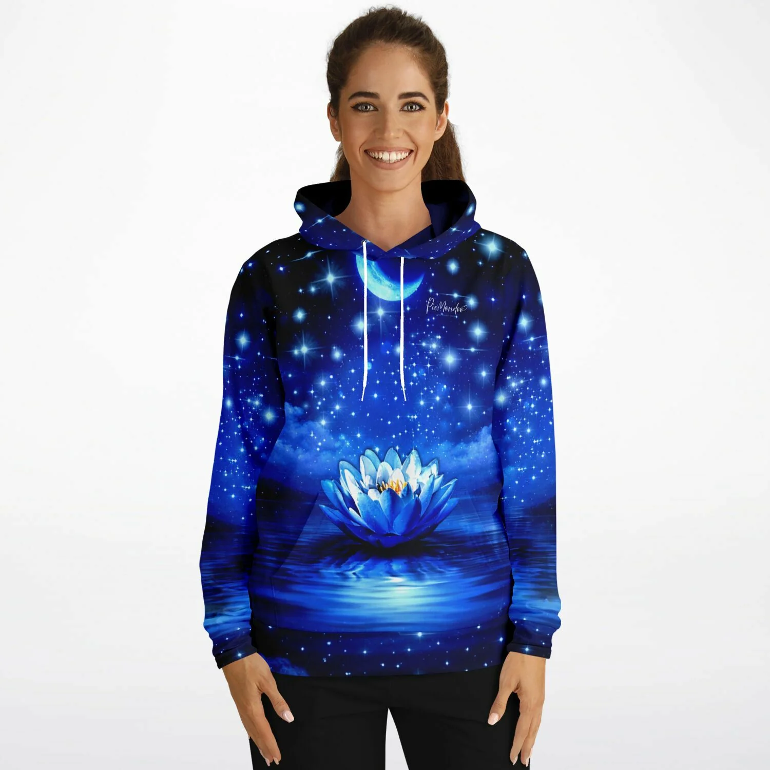 Dreamer Hoodie - Blaue Seerose MINI - Image 5