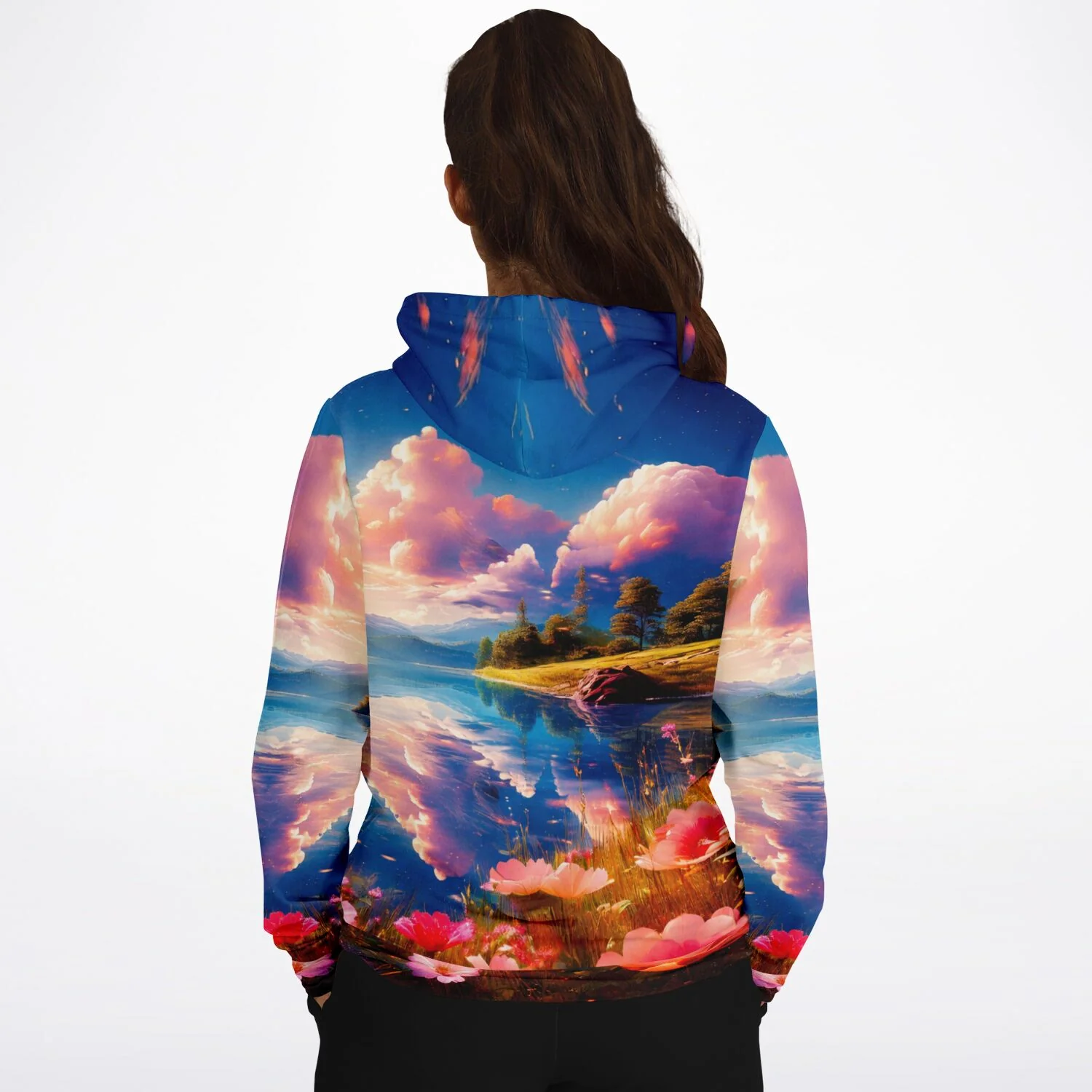 Dreamer Hoodie - Blick auf den See - Image 3