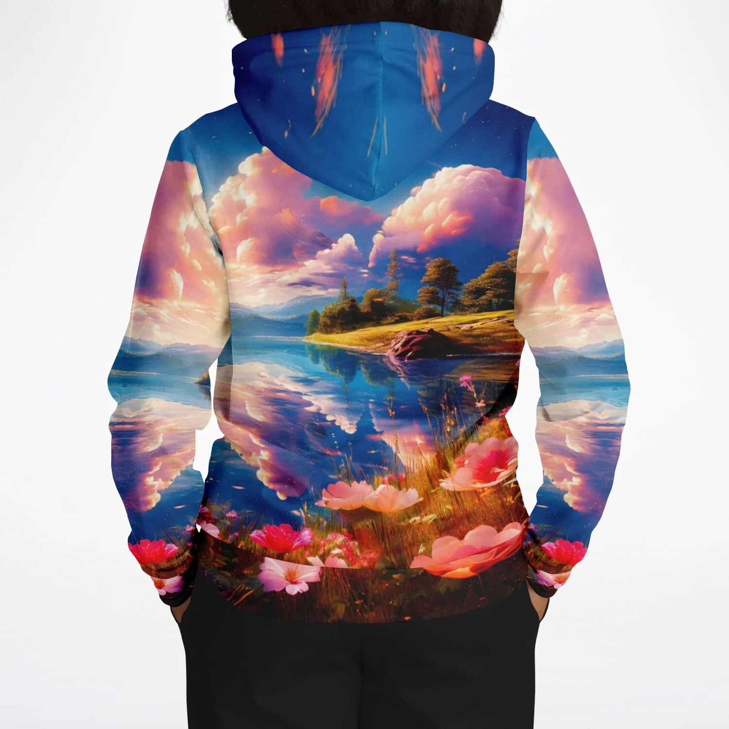 Dreamer Hoodie - Blick auf den See - Image 8