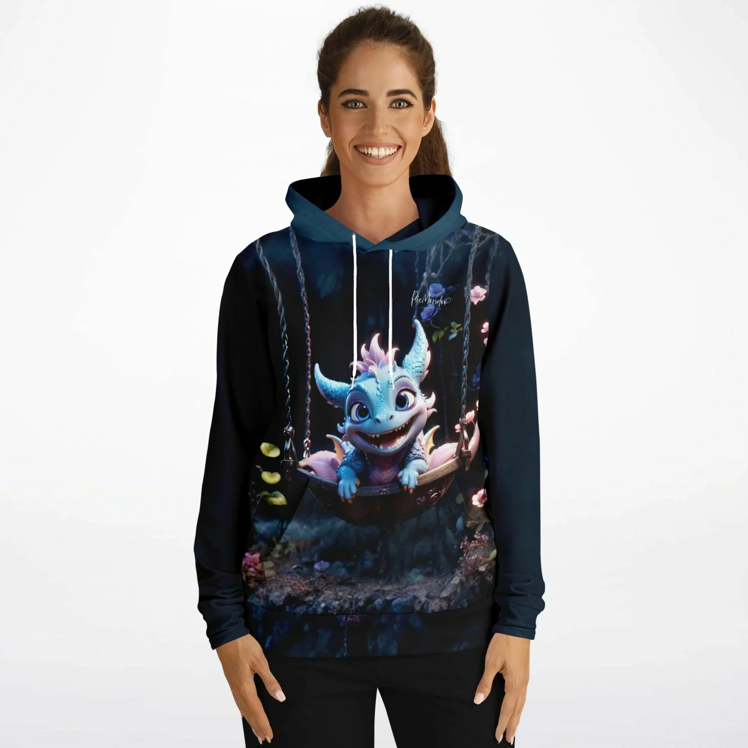 Dreamer Hoodie - Blue Flatter Dragon - Image 5