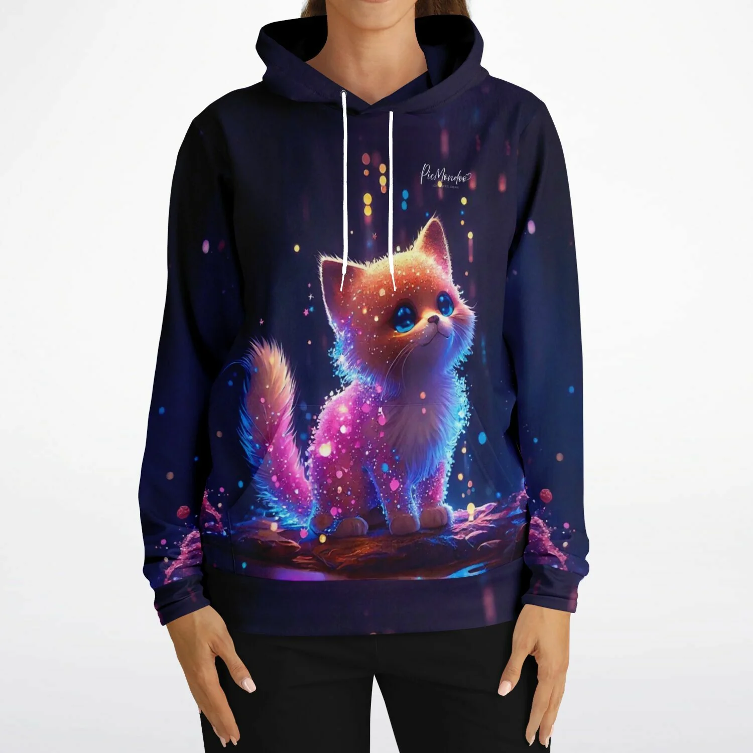 Dreamer Hoodie - Leuchtbild Special - Zuckerkätzchen - Image 6