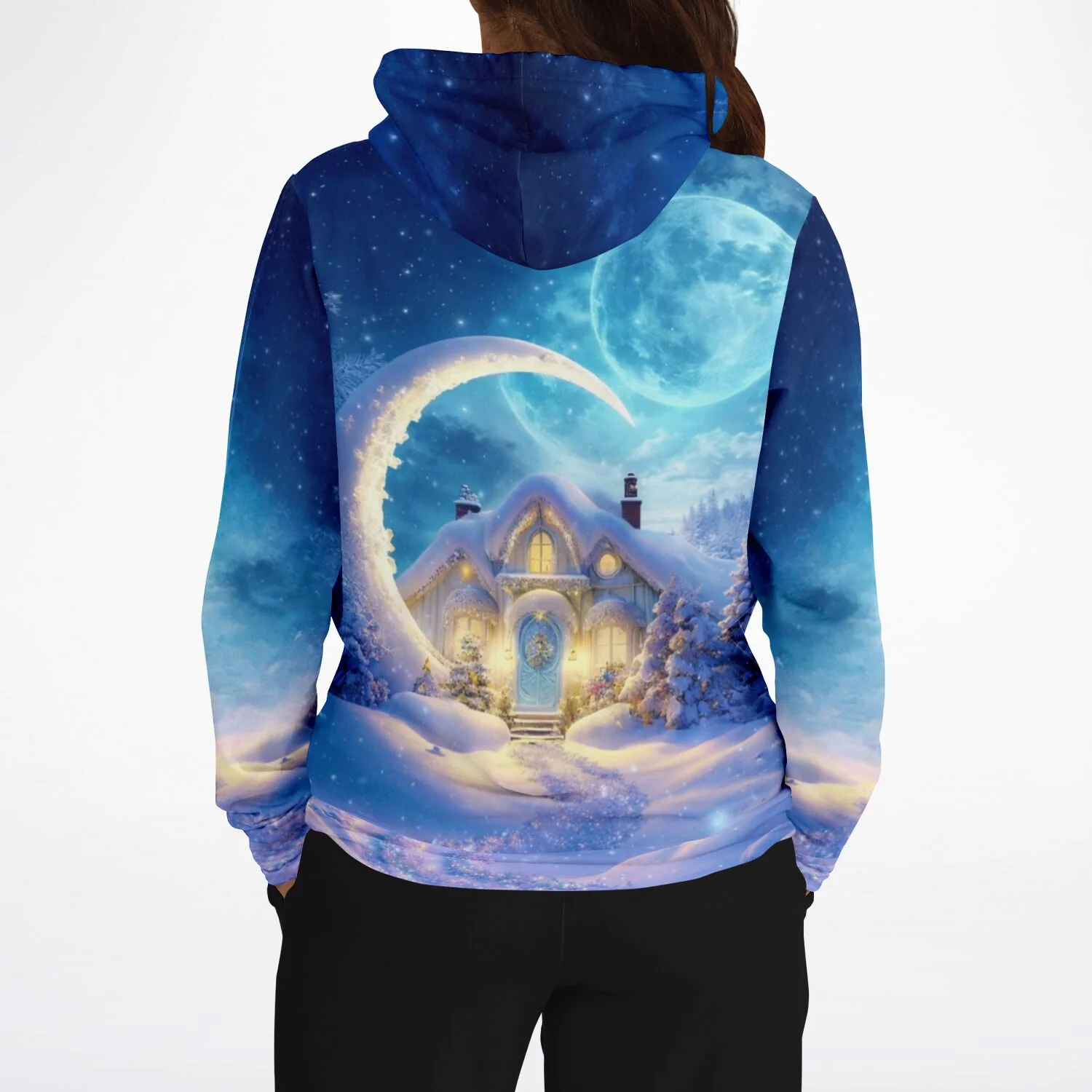 Dreamer Hoodie - Moon and Snow - Image 4