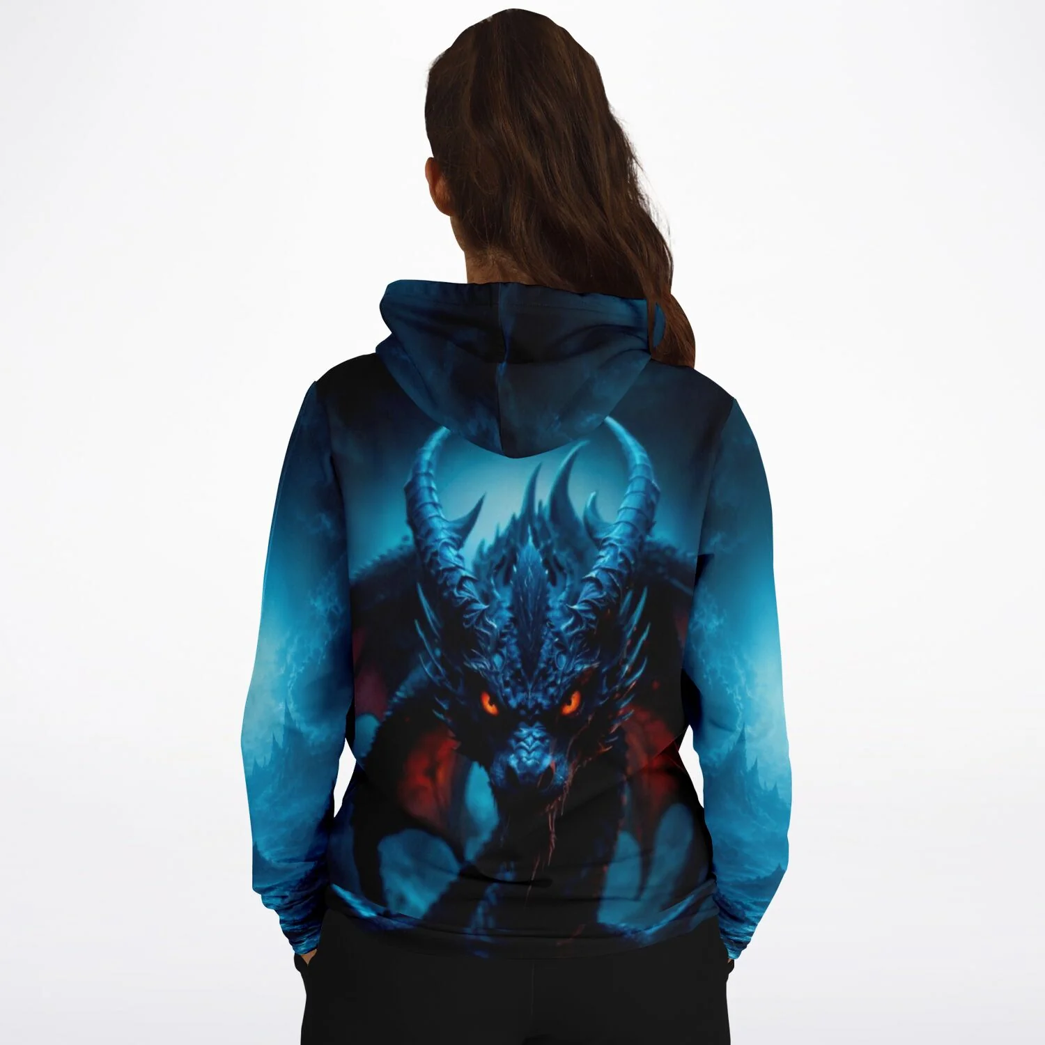 Dreamer Hoodie - Red Eyes Dragon - Image 3