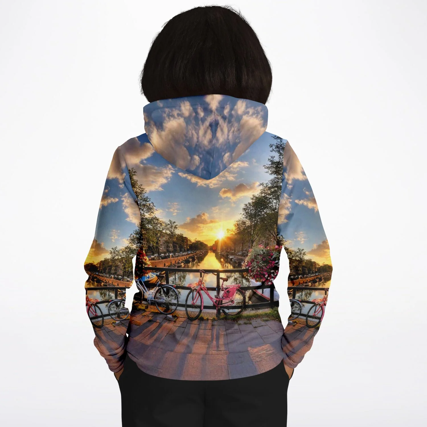 Dreamer Hoodie - Sonnenuntergang in Amsterdam - Image 7