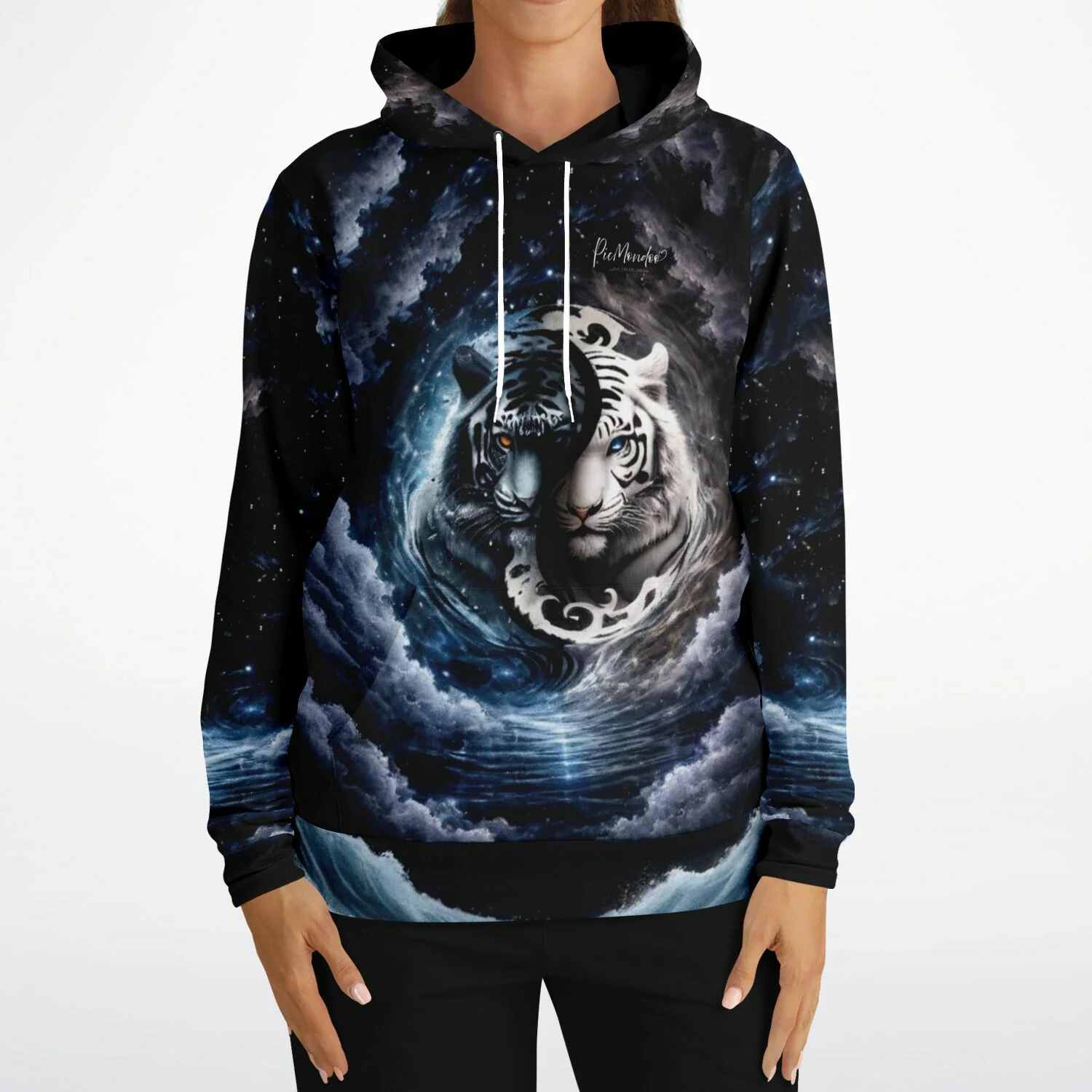 Dreamer Hoodie - Tiger "Ying und Yang" - Image 6
