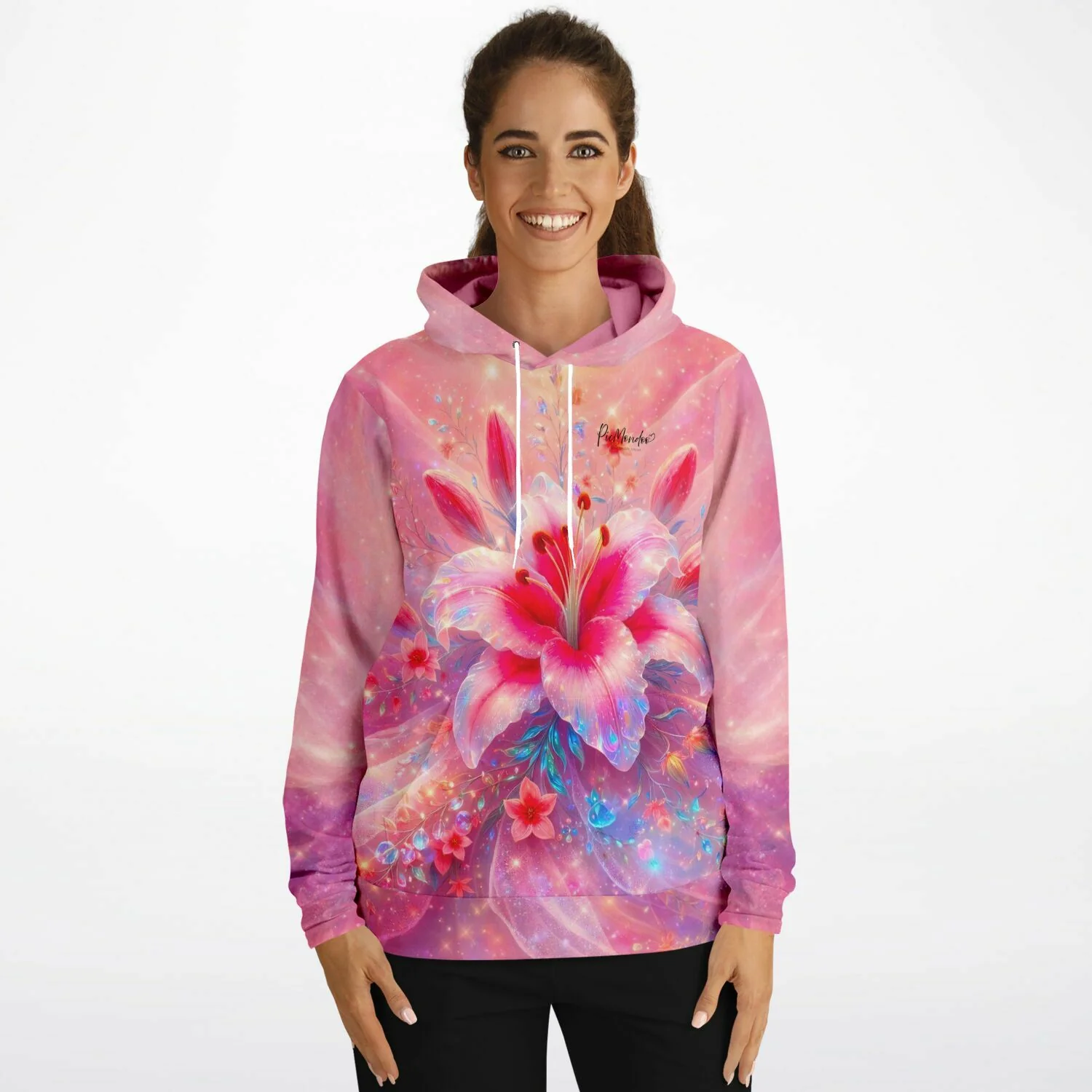 Dreamer Hoodie - Zarte Lilie in rosé - Image 5