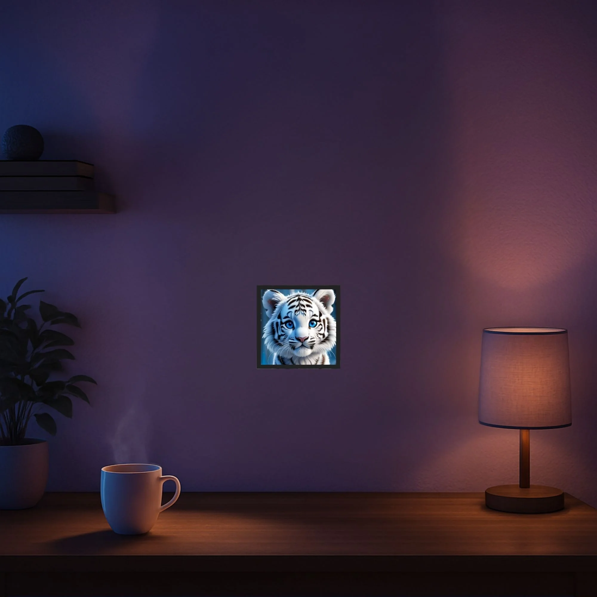 Diamond Painting Mini - Schneetigerbaby - Image 5