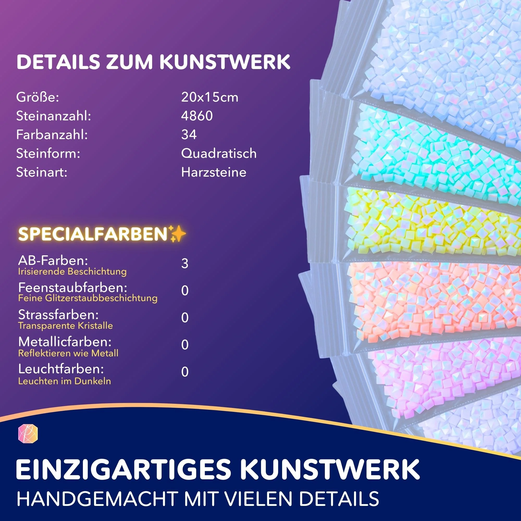 Diamond Painting Mini - Serafina - Image 3