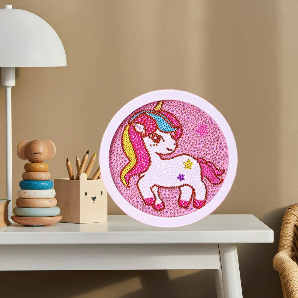 Diamond Painting Kids - Rund mit Rahmen - Image 6