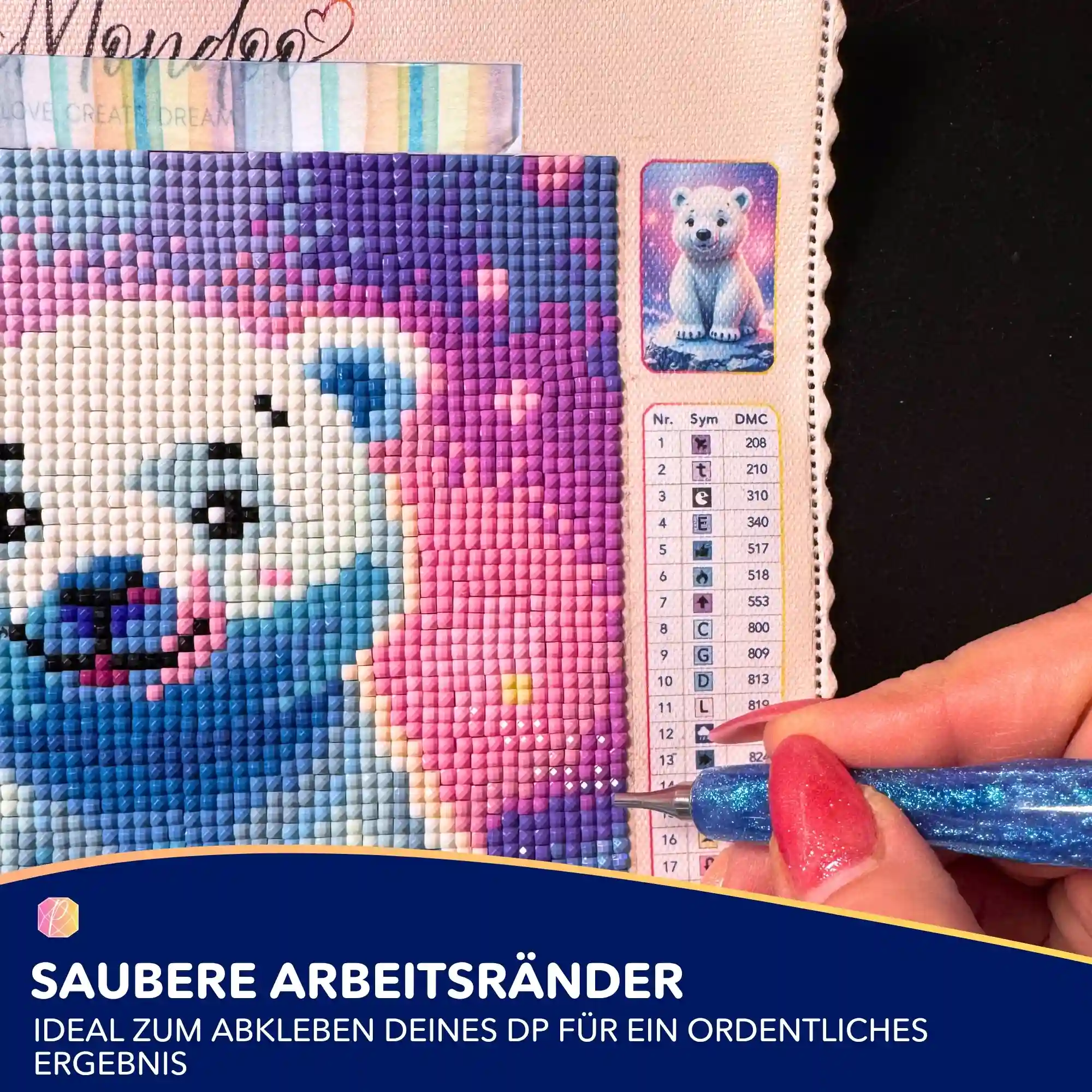 Klebeband für Diamond Painting - Streifen - Image 4