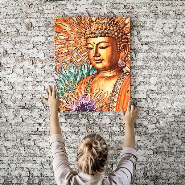 Malen nach Zahlen Set - Buddha - Image 8