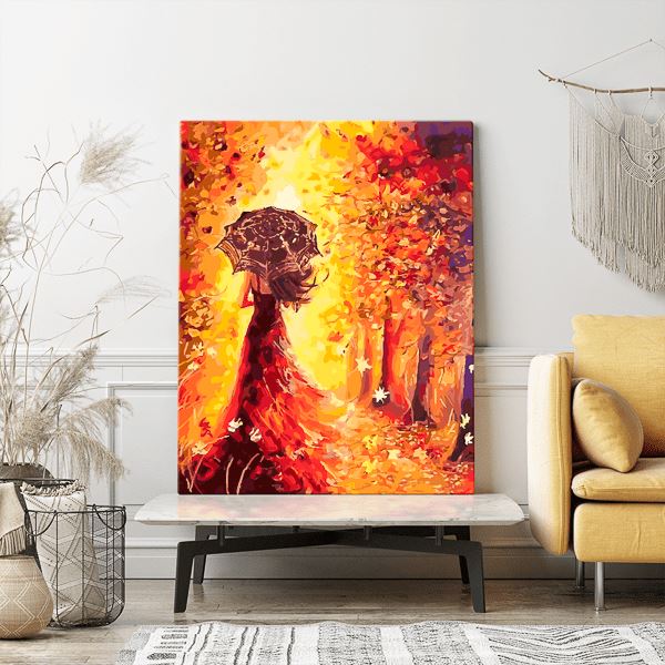 Malen nach Zahlen Set - Bunter Herbst der Liebe - Image 10